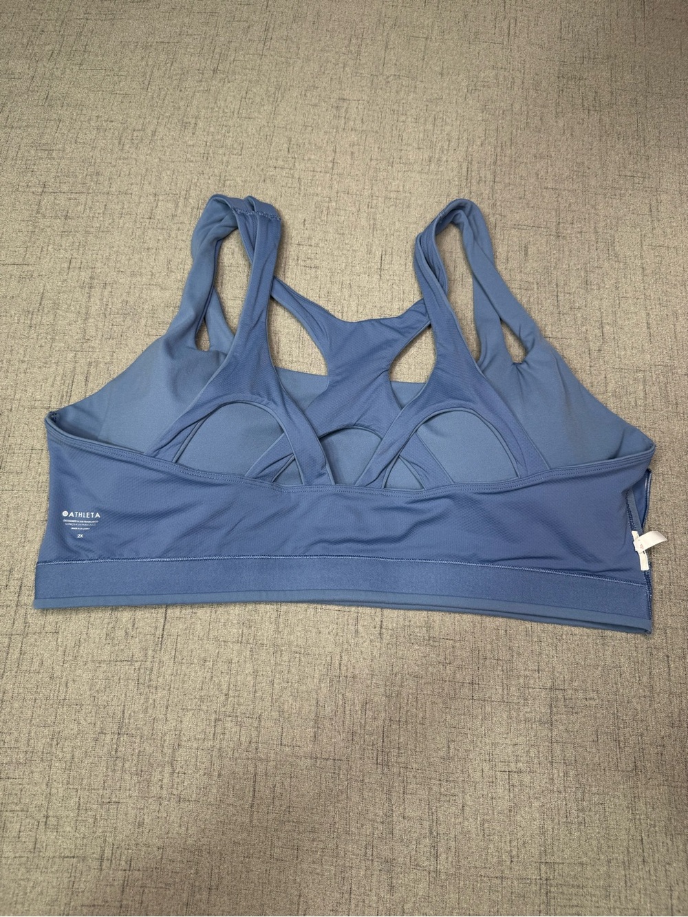 Athleta Asana Sports Bra Cottage Blue 2X D-DD Cup - Picture 9 of 12